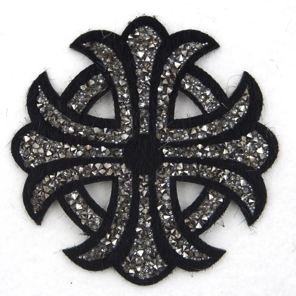 批发修补程序设计水钻铁补丁的衣服