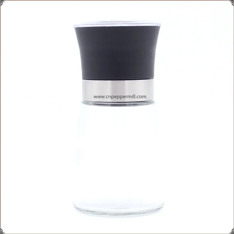 Cheap Manual Salt Pepper Mill Glass Jar Grinder With Lid Buy Glass