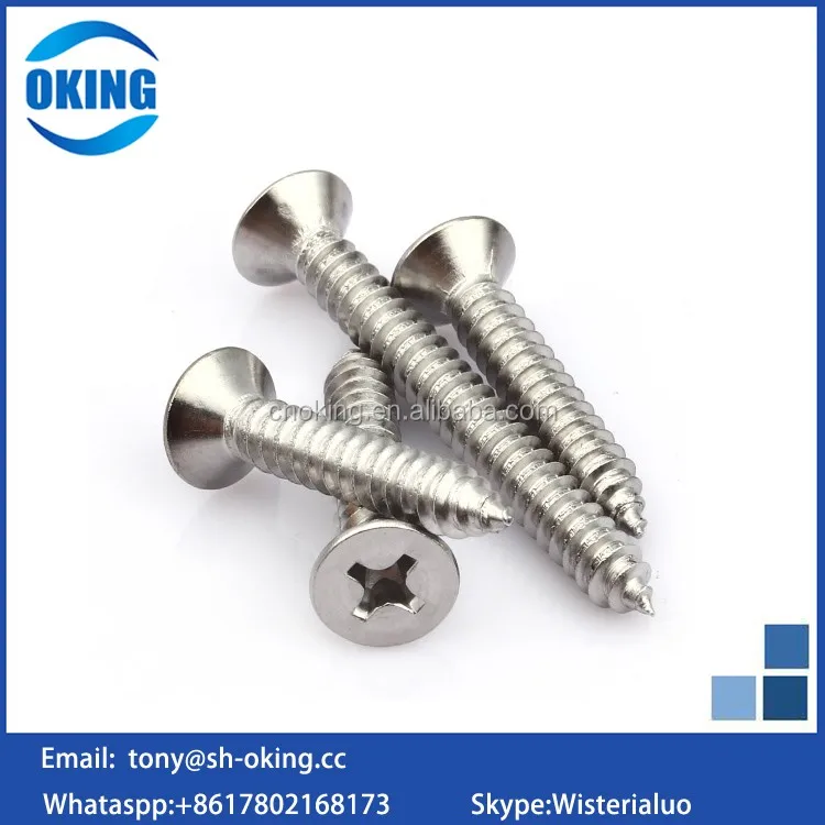 Flat Head Black Galvanized Wood Screw Buy Wood Screw,Cheap Wood