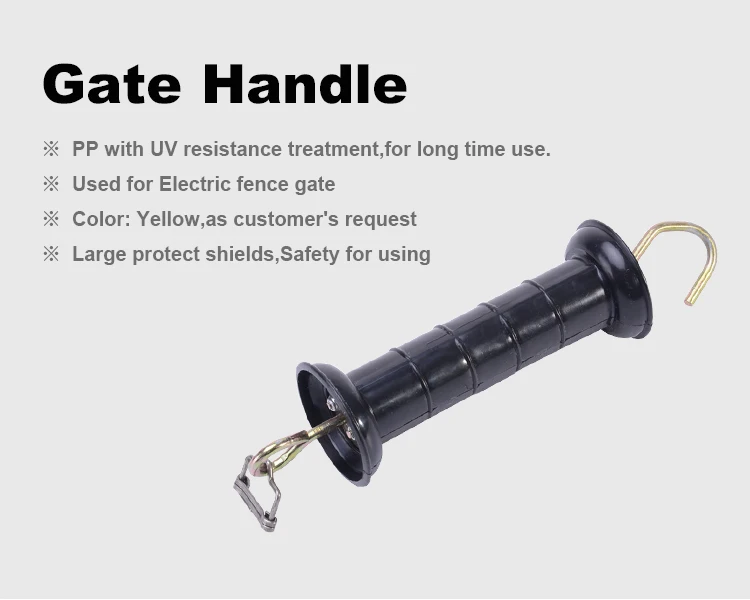Electric Fence Tape Kit Gate Handle For Horse Fence Buy Fence Gate