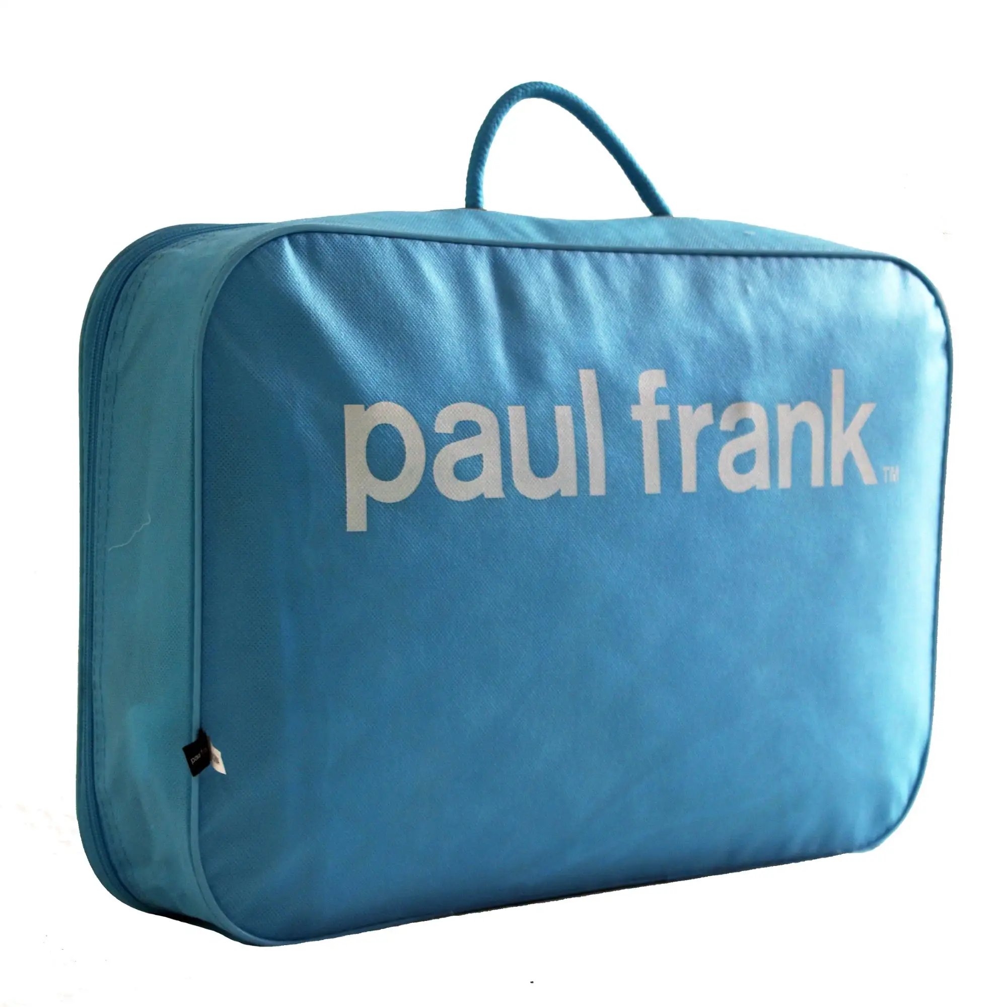 PVC Clear Comforter Blanket Storage Zipper Bag PP Non Woven Zipper Bag with Wire