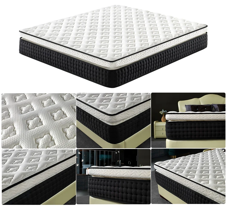 Custom Factory Supply King Queen Full Size Memory Foam Pocket Spring