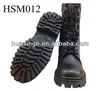 JY,strong quality vulcanized rubber sole NATO issued black military boots