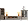 European style Best Selling solid wood tv desk stand for home wine cabinet with showcase with drawers and shelves gradevin