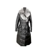 Various size cost price feather down jacket long for winter women sale