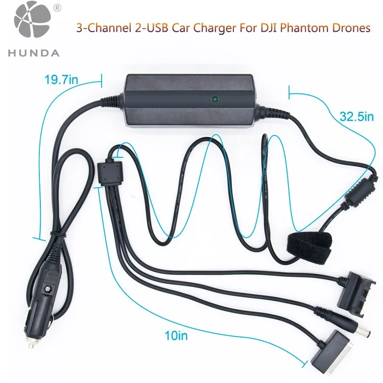 3 Usb 38000mah 12v Output Power Bank With Dc Cigarette Lighter Socket Supply For Car Charger