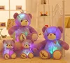 1 PC Large Luminous Plush Toy Teddy Bear LED Plush Toy Doll Pillows Kids Girls Birthday valentine's day teddy Gift