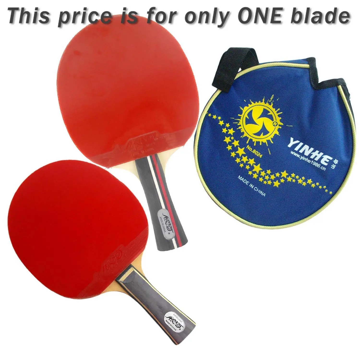 Buy Galaxy Milky Way Yinhe 02B Pips In FL Table Tennis Racket with Case