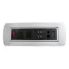 Office funiture multi-functional power flip desktop socket plug socket