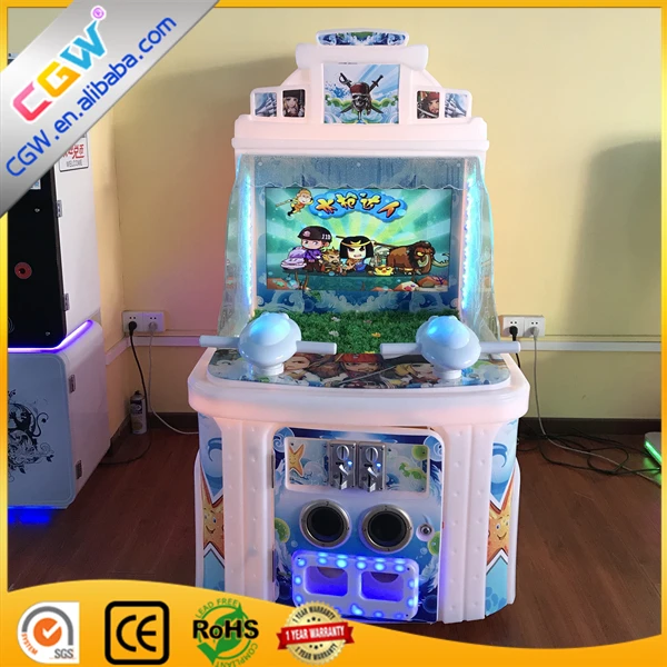 Cgw Coin Operated Water Shooting Arcade Game Machine For Kids Buy