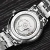 Ready to ship 2019 Amazon New Men Skeleton transparent back Japan Automatic Watch