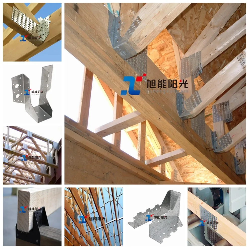 China Surealong Wood building timber connector factory of DX51D-Z275 joist hanger wood connector link stent for furniture