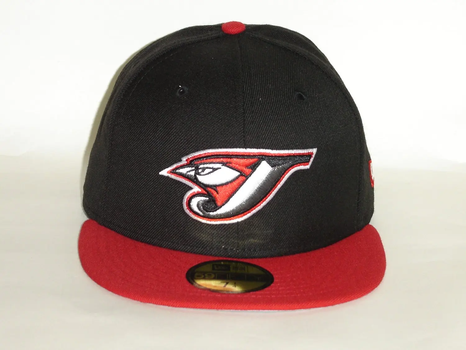 Buy New Era 59fifty Mlb Toronto Blue Jays Hat Premium Fitted Black With Red Cap In Cheap Price On M Alibaba Com