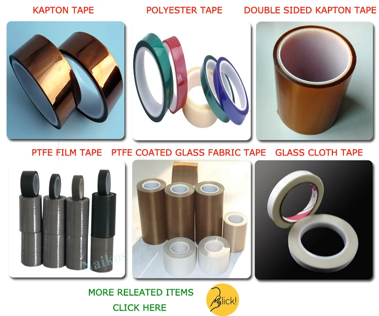 Silicone Heat Resistant High Temperature Polyimide Adhesive Tape for 3D Printer
