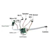 Latest PIR 1080P WIFI DIY CMOS IP Camera Module Hidden Camera Board with Motion Detection