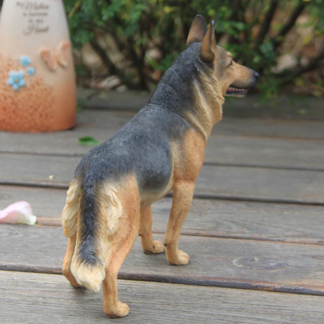Simulatie Model Van Duitse Herder Real Looking Hond Dier Simulatie Model Van Duitse Herder Real Looking Hond Dier