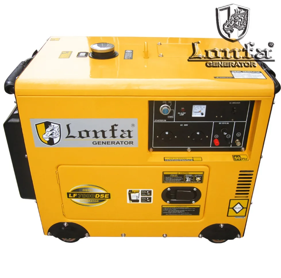 6.5kw Standby Diesel Engine Air Cooling Electric Generator Set Buy 6kv Generator Set,6000kw