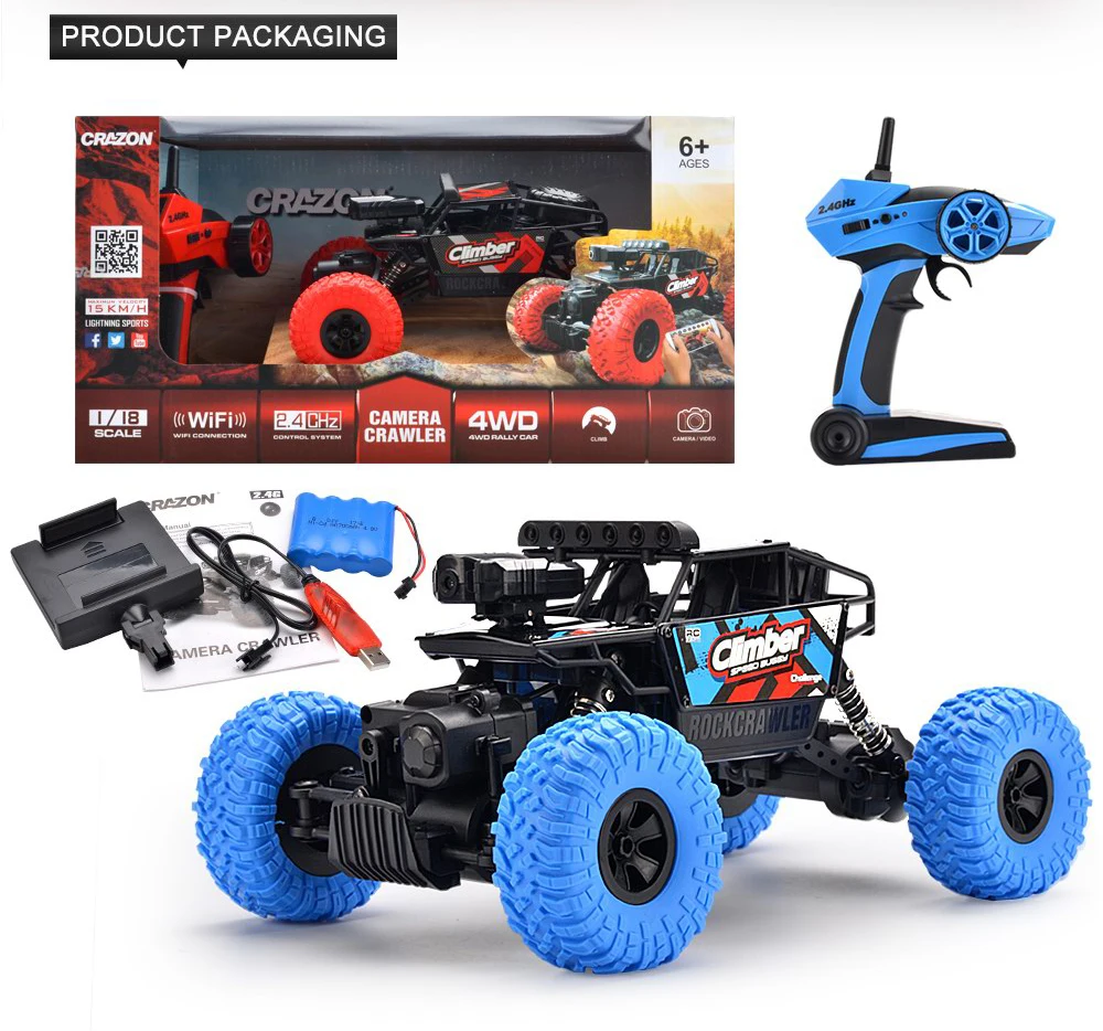 rc crawler with camera