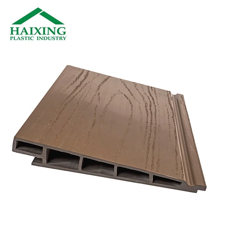 Exterior Wood Plastic Composite Wall Panel For Outdoor Wall Cladding