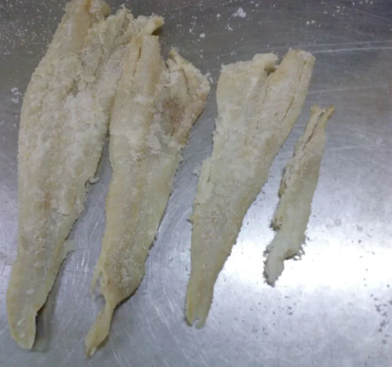 high quality dried salted alaska pollock migas