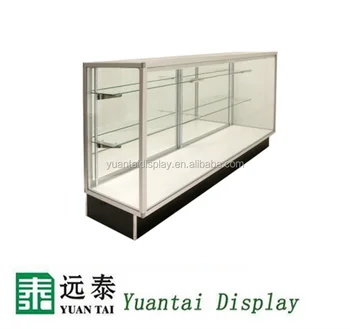 Elegant Countertop Glass Display Showcase Jewelry Display Case On