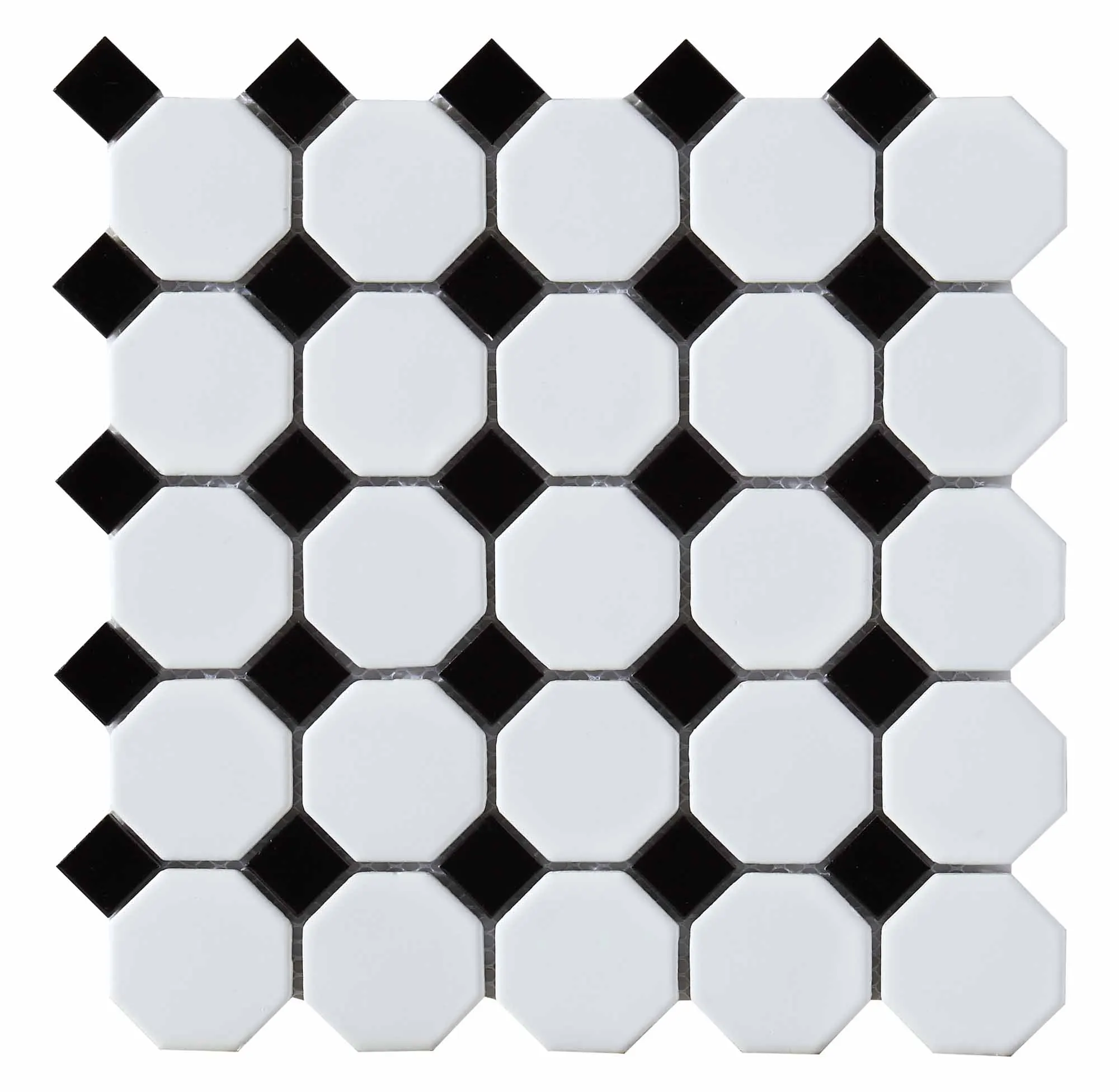Плитка белая с черными квадратиками на пол фото