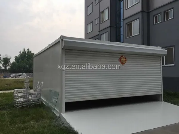 Personal steel container garage