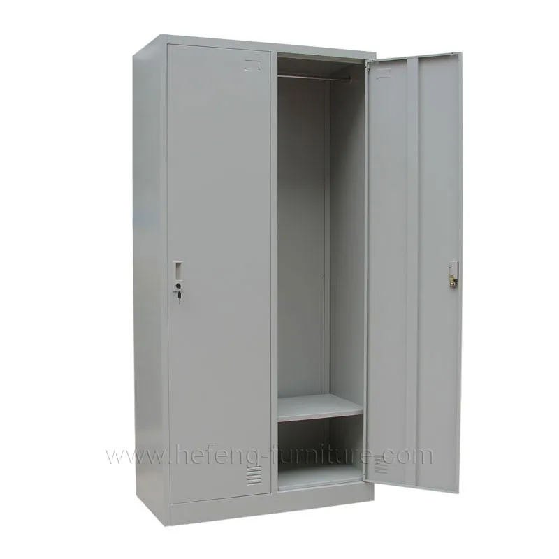 Wall Mounted Lockers Office Steel 2 Door Closet Lockers Buy Steel