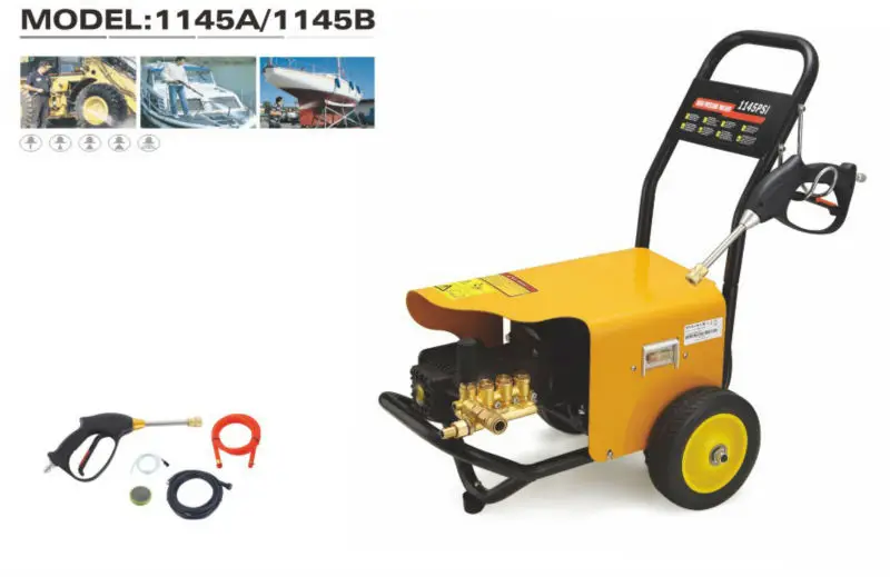 220V 1.8KW electric mobile car washing/portable car washing machine