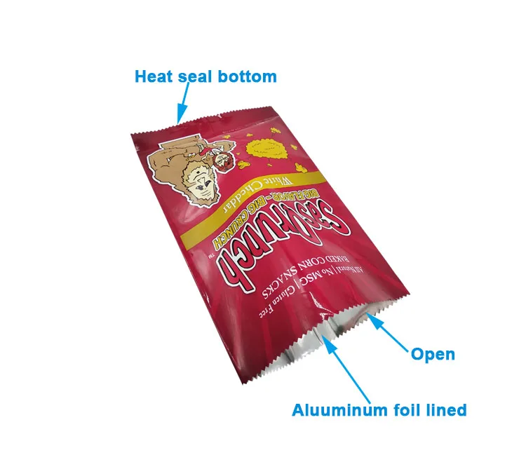 Heal Sealed Aluminum Foil Packaging Chips Bag For Potato Chips Buy