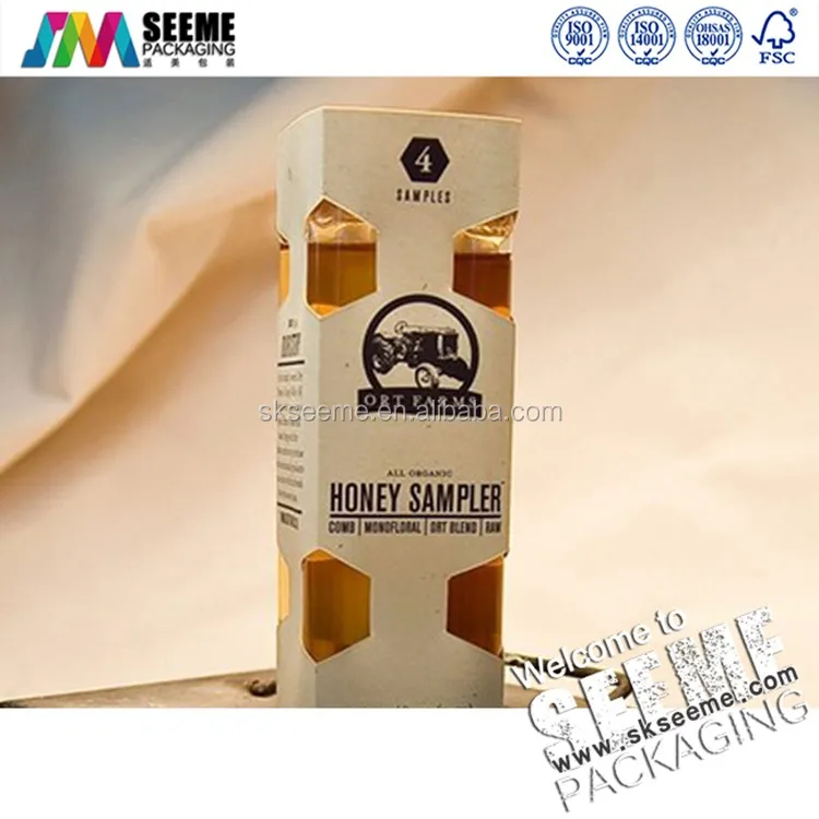 New Design Top Sale Paper Cardboard Honey Packing Bottle Box Buy Honig Flaschen Recyclingpapier Verpackung Box Wabenform Honig Flasche Verpackung Box Papier Lebensmittel Box Fur Honig Flasche Verpackung Product On Alibaba Com