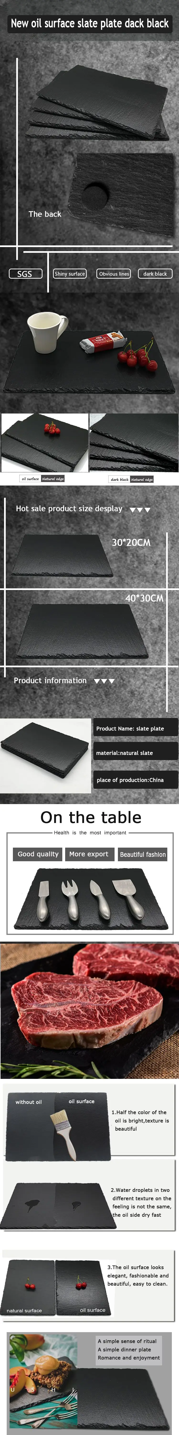 Cup Mat Tableware Accessories Natural Stone Slate Coaster Stone Coaster from China