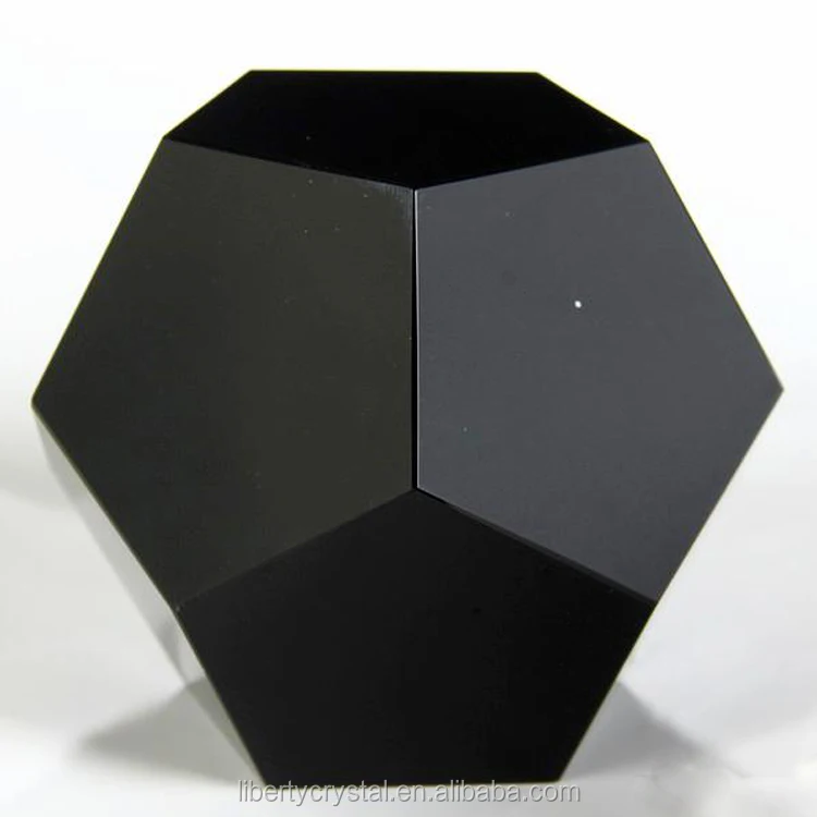 Obsidian Dodecahedron 3