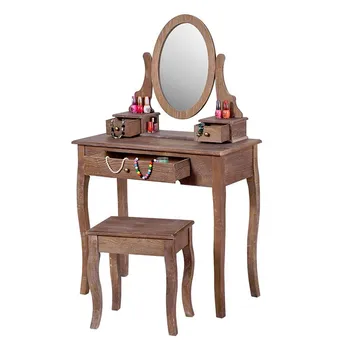 Antique Beauty Dressing Wooden Makeup Vanity Table Buy Antique
