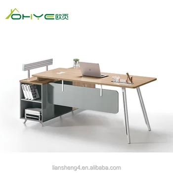 Newest Factory Sale Office Computer Table Half Round Office Desk