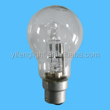 light Halogen bulb A60 E27 220-240V 105W halogen laMP 2016