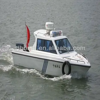 New Sanj Fiberglass Cabin Cruiser Patrol Boat 680 Buy Fiberglass