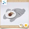 New arrival high quality rabbit shape fancy sequin table plate mat