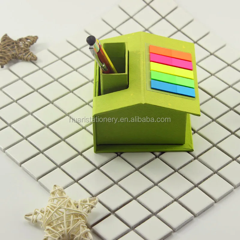 Custom Shaped Memo Cubes,Sticky Notes Set,Creative House Shape Sticky