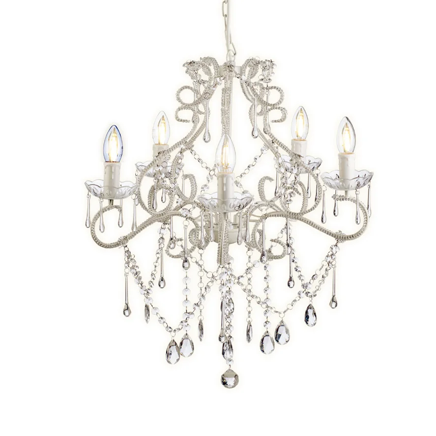 Chandelier Style Easy Fit Ceiling Light Lamp Shade Drop Pendant