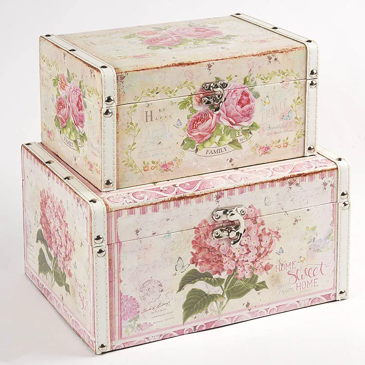 Wholesale Handmade Wooden Retro Vintage Decorative Storage Boxes Buy