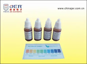 Water Ph Color Chart