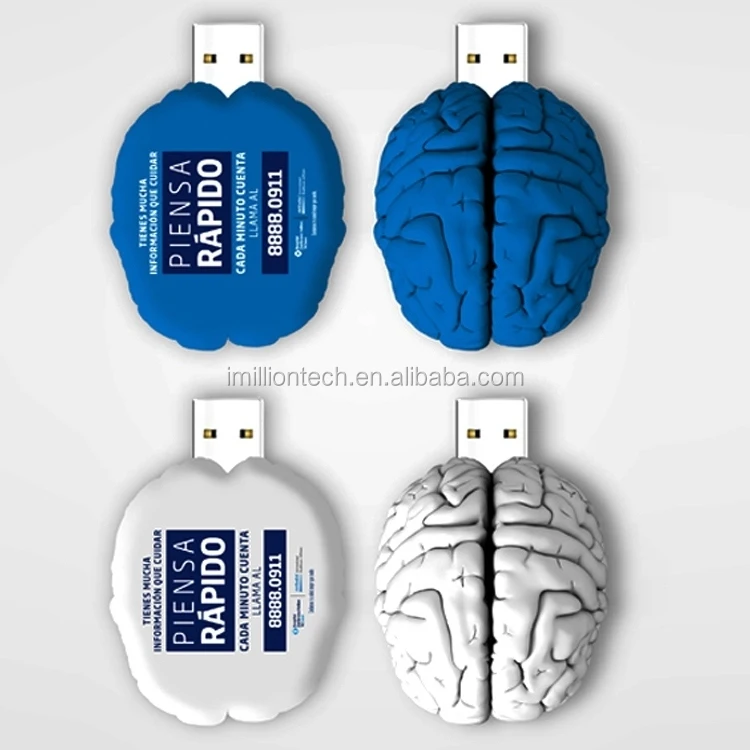 New Trending Electronics Products Brain Shape Usb Flash Drive For 2022