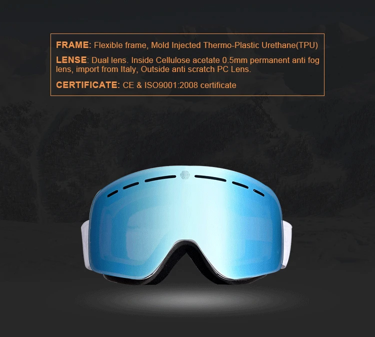 1-ski goggles