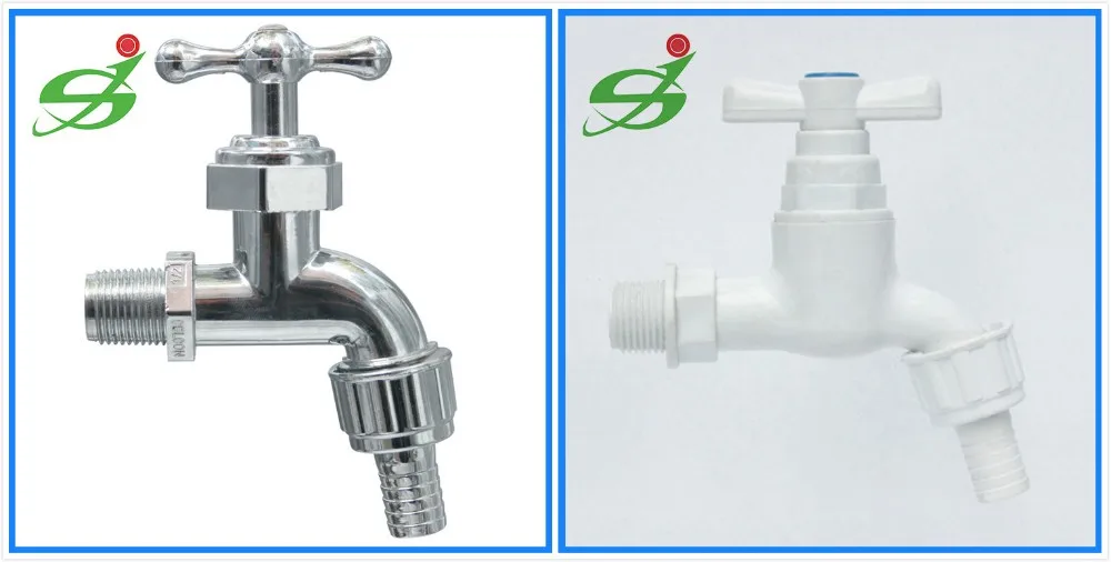 1/2'' Mixed Color POLO Bibcock PVC Water Tap