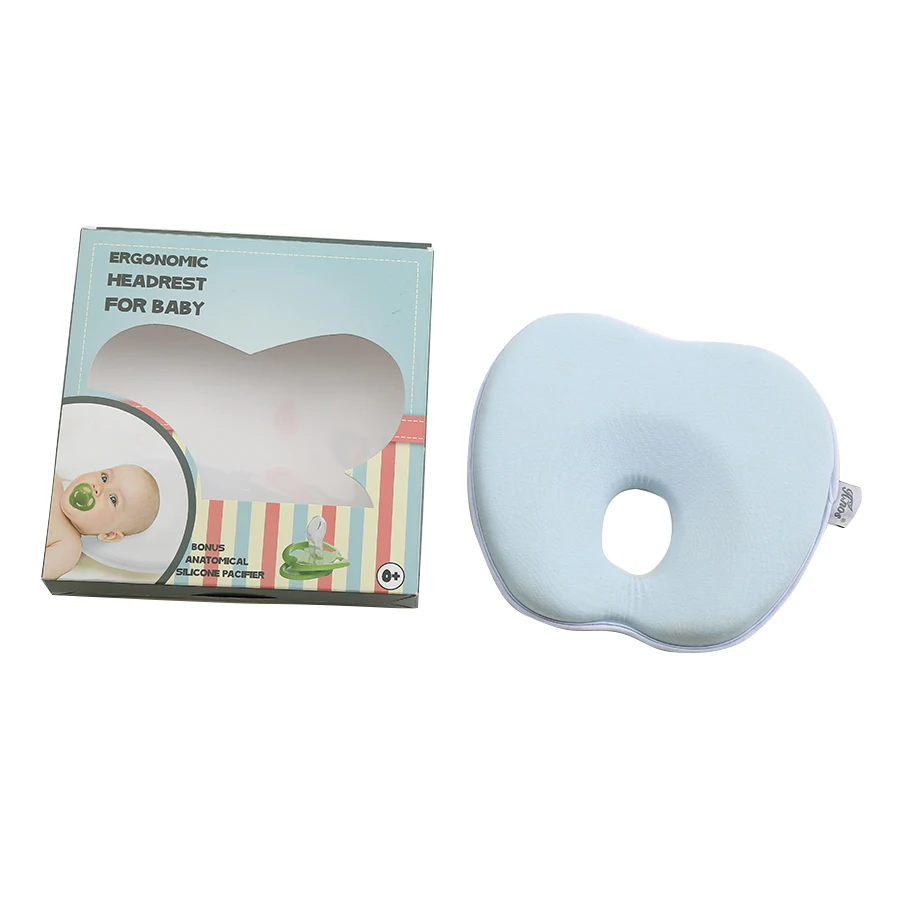 Anti Flat Head Protection Positioning Infant Sleep Pillow Memory Foam