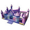 New design Commercial Princess Palace bounce house slide bouncer jumper cheap warehouse popular inflatable jumping castle Combo