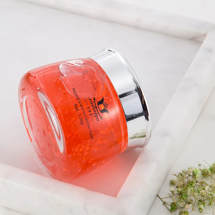 custom free wash facial mask watermelon glow face sleep mask