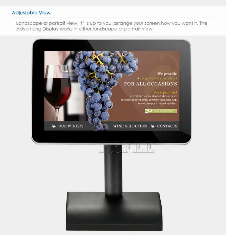 lcd screen for restaurant menu supplier