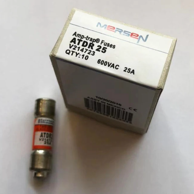 New Year Nuisance Ferraz Shawmut ATDR-5A 5 Amp Time Delay Fuse – Class CC, 600V AC, New In Package Ferraz Shawmut Industrial Fuse Fuse Blocks 3 Poles - Foto 2